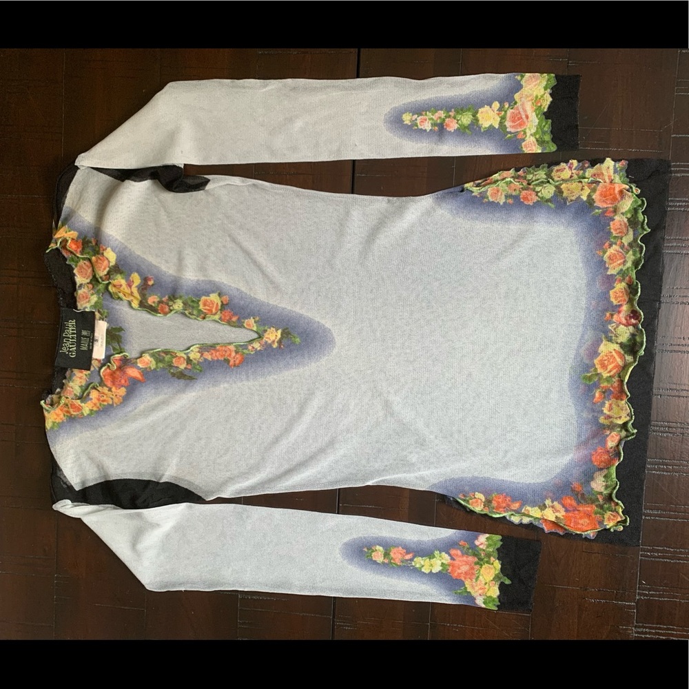 Jean Paul Gaultier long sleeve shirt.